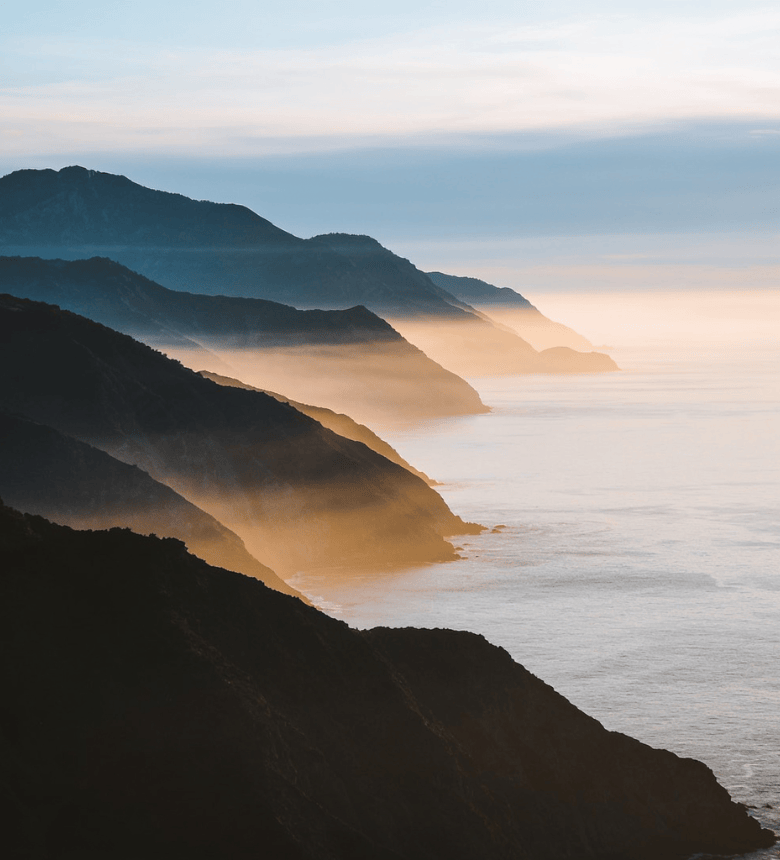 山海晨光大图